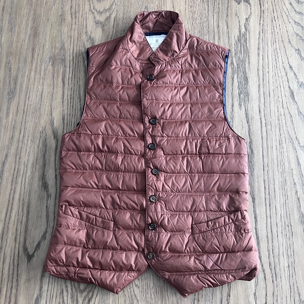 Brunello Cucinelli Nylon Quilted Vest